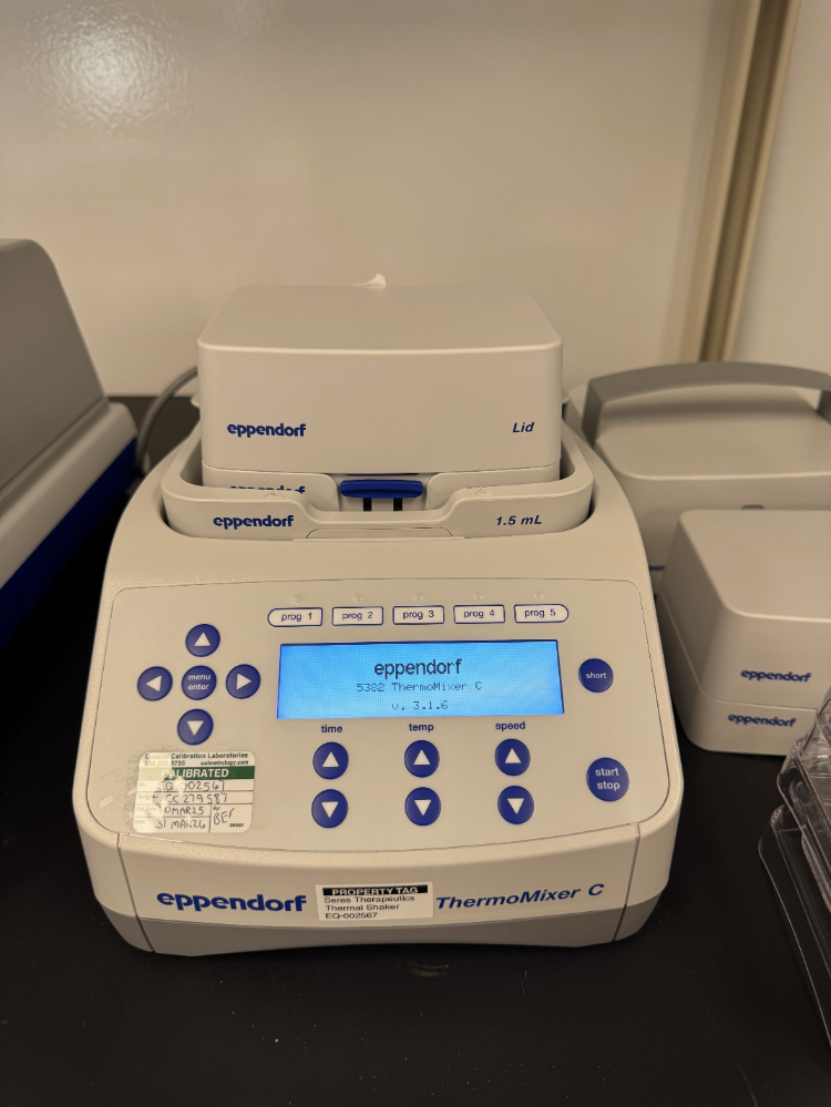 Image of Eppendorf Thermomixer C Tube Mixer
